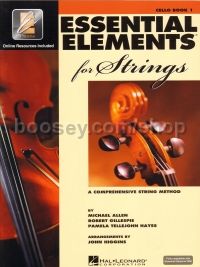 Essential Elements 2000 for Strings: Book 1 - Cello (Bk & CD)