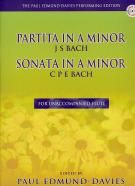 Partita & Sonata in Amin for Flute Solo (Book & CD)