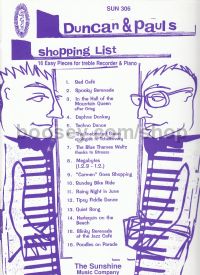 Duncan & Paul's Shopping List
