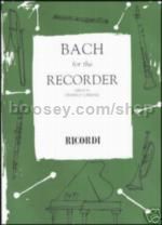 Bach for the Recorder (Treble Recorder)