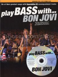 Play Bass With Bon Jovi (Bass Guitar Tablature) (Book & CD)