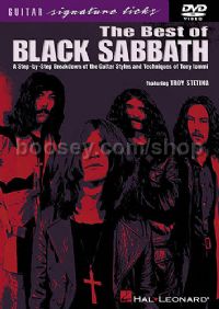 Best of Black Sabbath Guitar Signature Licks DVD