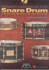 Primary Handbook For Snare Drum whaley (Book & CD) 