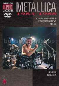 Metallica Legendary Licks Drums 1983-1988 (DVD)