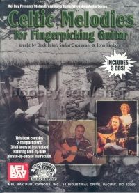 Celtic Melodies For Fingerpicking Guitar bk/3 Cds