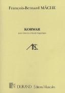 Korwar - harpsichord & tape (score)