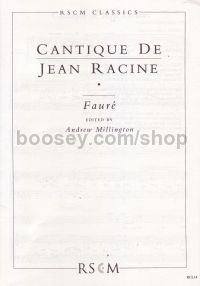 Cantique De Jean Racine millington 