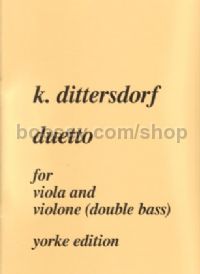 Duetto Eb string Bass & Viola