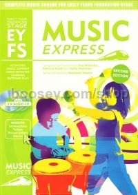 Music Express: Foundation Stage (Book, CD & CD-ROM)