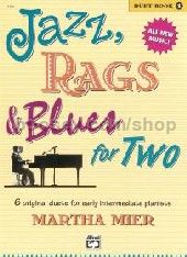 Jazz Rags & Blues For Two Duet Book 1