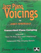 Jazz Piano Voicings (Jamey Aebersold Jazz Play-along)