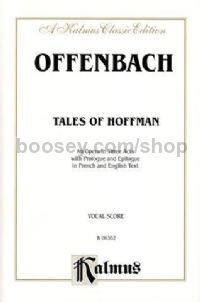 Tales Of Hoffmann (vocal score in French & English)
