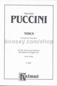 Tosca it/eng Vocal Score 