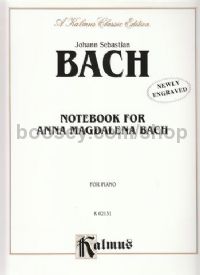 Anna Magdalena Bach Notebook piano 