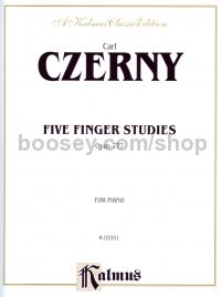 5 Finger Studies Op. 777 Piano 