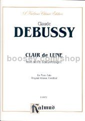 Clair De Lune (suite Bergamasque) Piano 