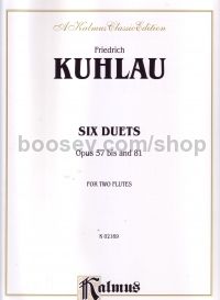 Duets (6) Op. 57bis & 81 flute 