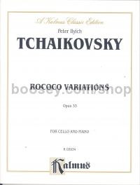 Rococo Variations Op. 33 Cello & Pf 