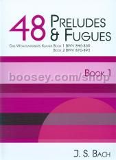 48 Preludes & Fugues Book 1 BWV 846-869