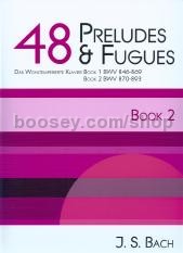 48 Preludes & Fugues Book 2 BWV 870-893