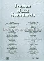 Italian Jazz Standards (Piano, Voice & Guitar)