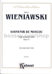 Souvenir De Moscou (2 Russian Airs) Op. 6