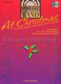 Playing With The Band At Christmas Clarinet (Book & CD) 