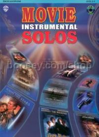 Movie Instrumental Solos Tenor Sax (Book & CD)