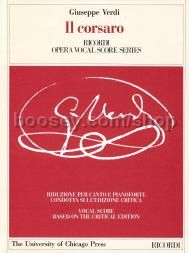 Il Corsaro - Italian Vocal Score (Softcover)