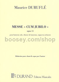 Messe Cum Jubilo Op. 11 Vocal Score