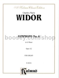 Symphony Op. 42 No.6 Gmin Organ 