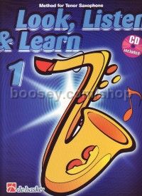 Look Listen & Learn 1 Tenor Sax (Book & CD)