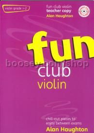 Fun Club Violin Grade 1-2 Teacher Copy (Book & CD)