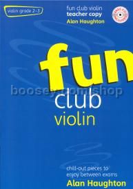Fun Club Violin Grade 2-3 Teacher Copy (Book & CD)