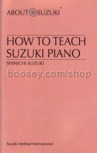 How To Teach Suzuki Piano