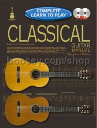 Complete Learn To Play Classical Guitar Manual & CD