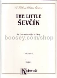 Little Sevcik Elementary Violin Tutor