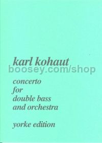 Concerto for Double Bass - double bass & piano reduction