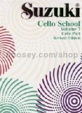 Suzuki Cello School vol.7 Cello Part Revised