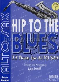 Hip To The Blues Alto Sax Duets (Book & CD) 