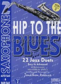 Hip To The Blues 2 Alto Sax Duets (Book & CD) 