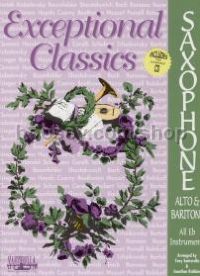 Exceptional Classics Alto/Bari Sax (Book & CD) 