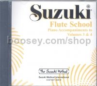 Suzuki Flute School Vol.3 & 4 (CD only)