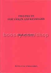 Pieces (2) for violin & keyboard