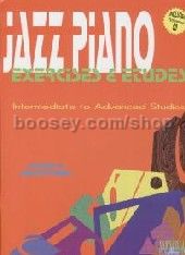 Jazz Piano Exercises & Etudes Int-Adv (Book & CD) 