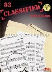 83 Classified Piano Solos (Book & CD) 