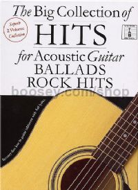 Big Collection of Hits Acoustic Guitar (Guitar Tablature) Slipcase 
