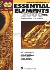 Essential Elements 2000 Book 1 Baritone Sax (Bk & CD/DVD)
