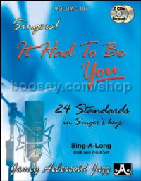 It Had To Be You Book & CD  (Jamey Aebersold Jazz Play-along)