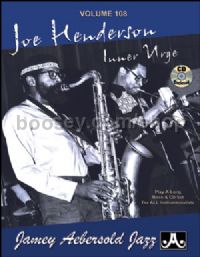 Joe Henderson Inner Urge Book & CD  (Jamey Aebersold Jazz Play-along)